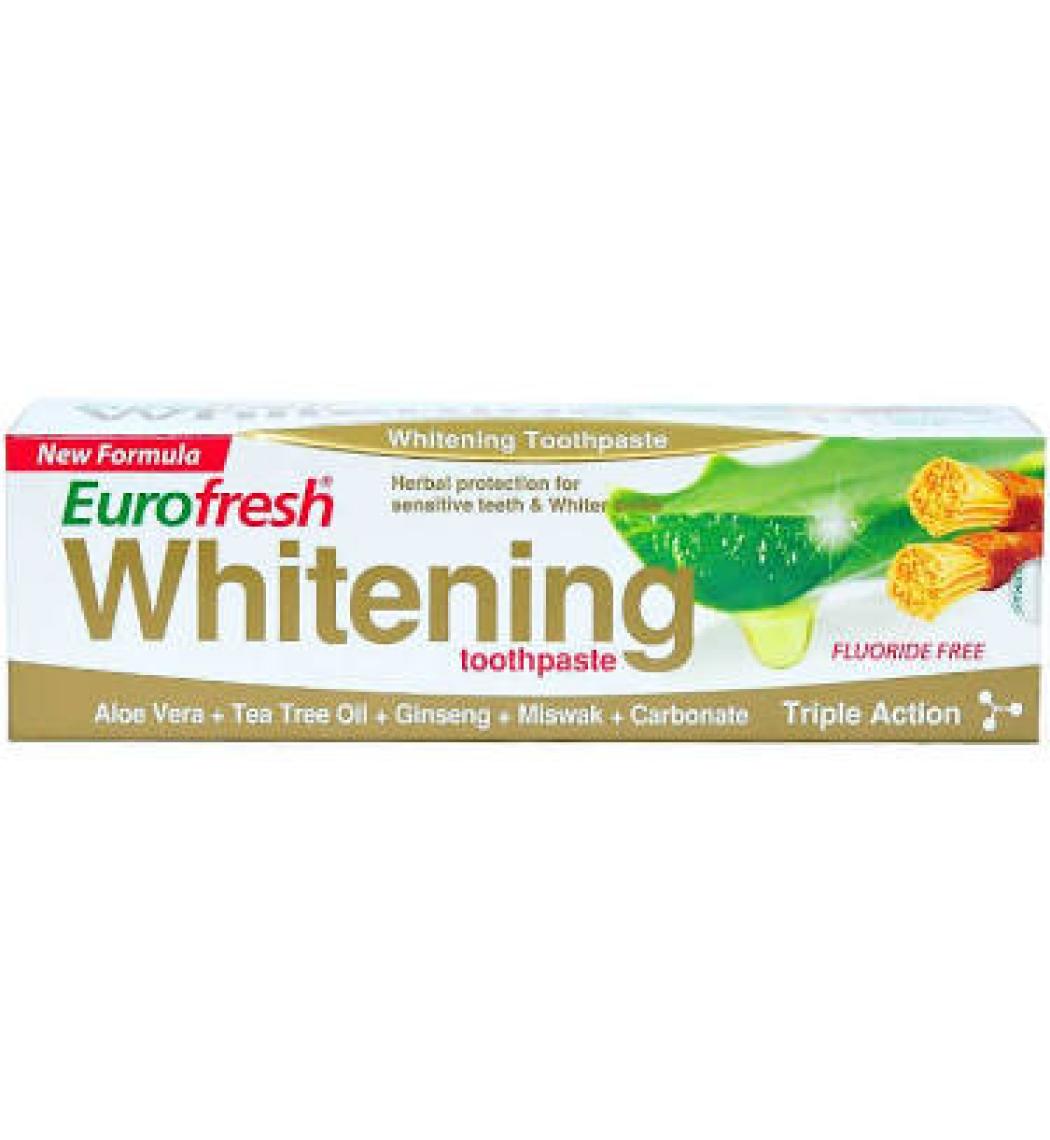Farmasi Eurofresh Whitening Aloe Veralı Misvaklı Diş Macunu 112G