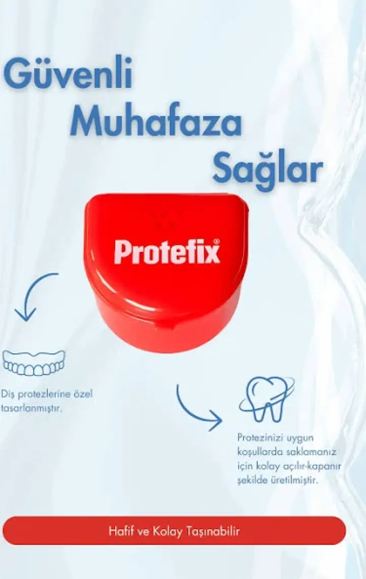 Protefix Protez Saklama Kabı