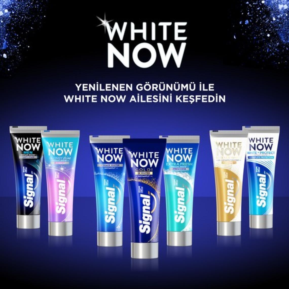 Signal White Now Glossy Shine Parlaklık 75 ml Diş Macunu