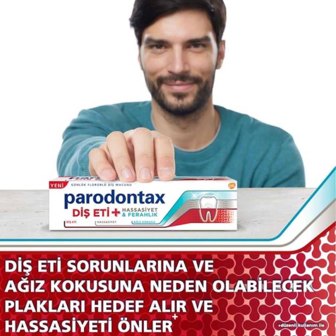 Parodontax Diş Eti + Hassasiyet & Ferahlık Diş Macunu 75ml