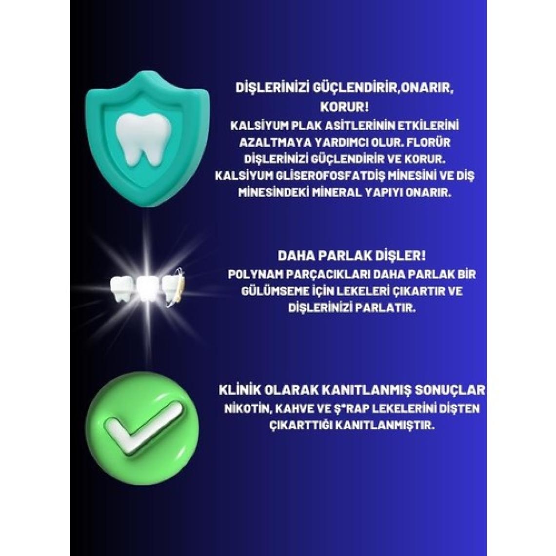 Clinomyn Temizle ve Parlat Jel 75 ml Diş Macunu