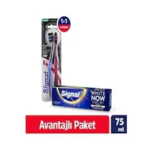 Signal White Now Diş Macunu Original 75 ml + Diş Fırçası Performans