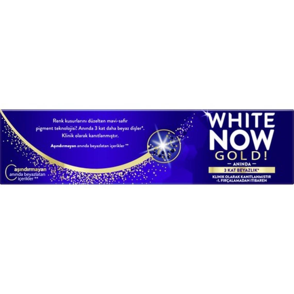 Signal White Now Gold Çarpıcı Gülümseme 75 ml Diş Macunu