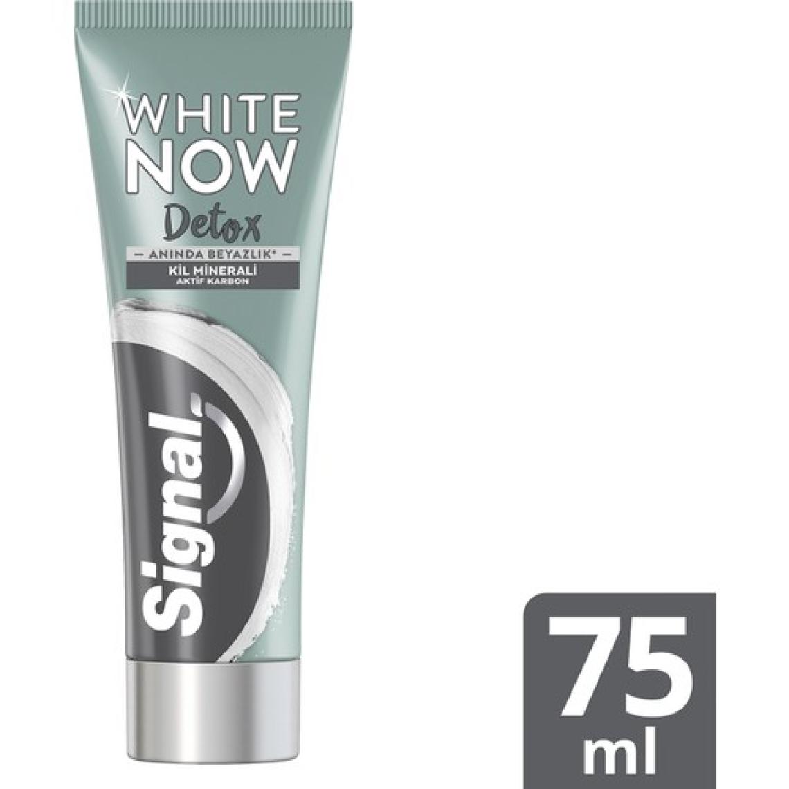 Signal White Now Detox Charcoal Kömür Özlü Diş Macunu 75 ML