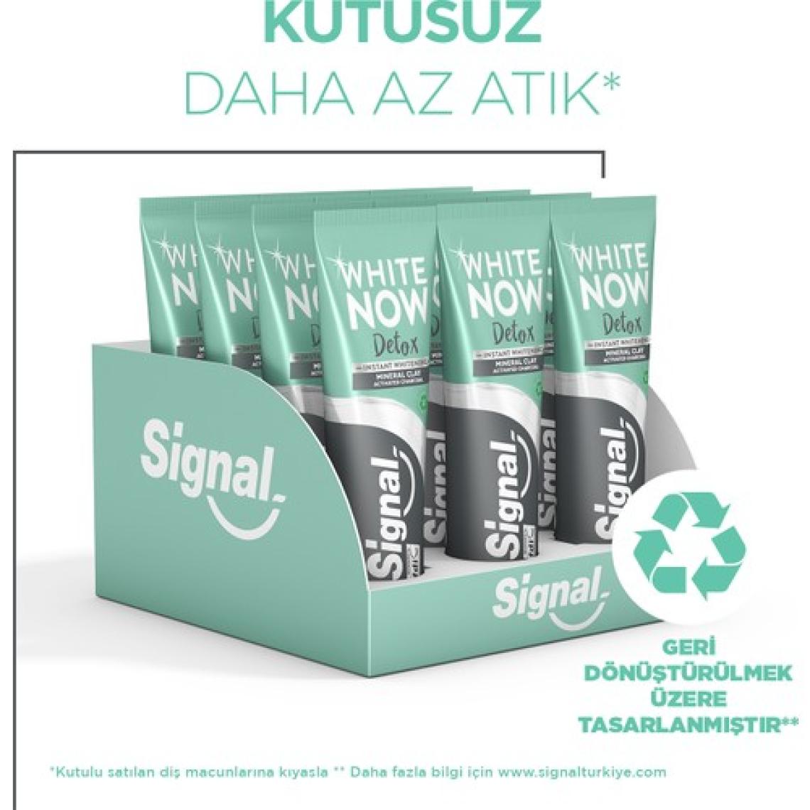 Signal White Now Detox Charcoal Kömür Özlü Diş Macunu 75 ML
