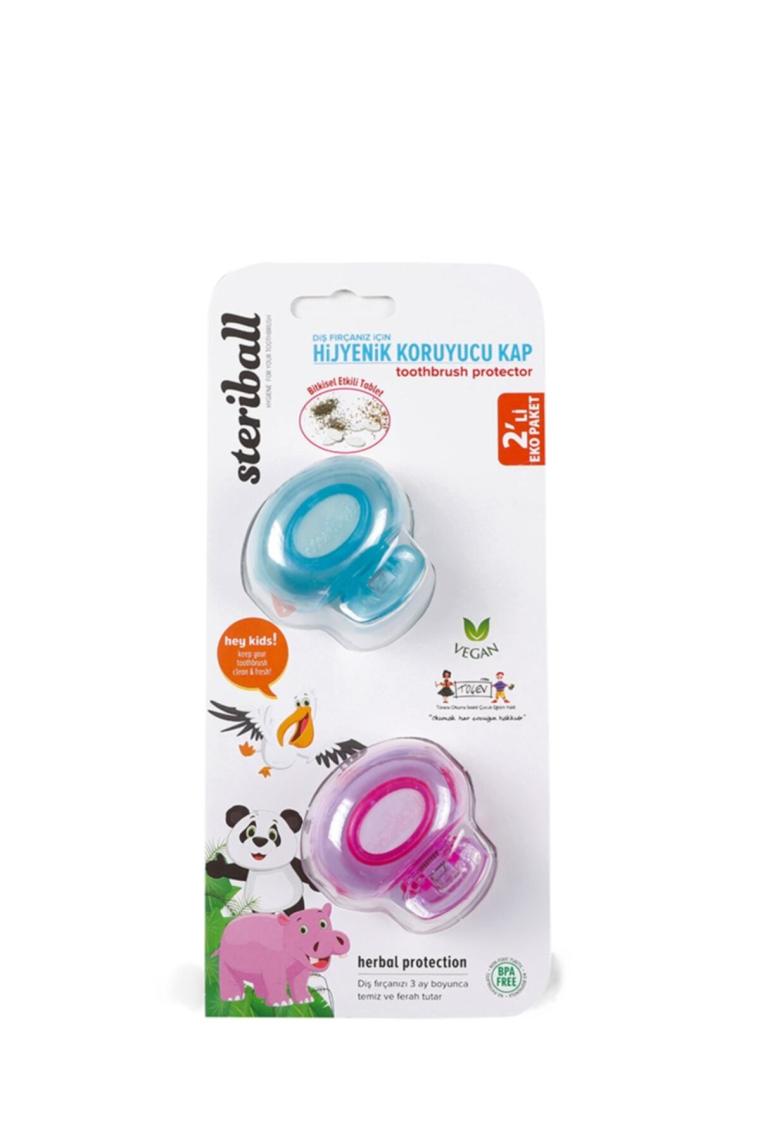 Steriball Kids Hijyenik Koruyucu Kap 2'li Paket