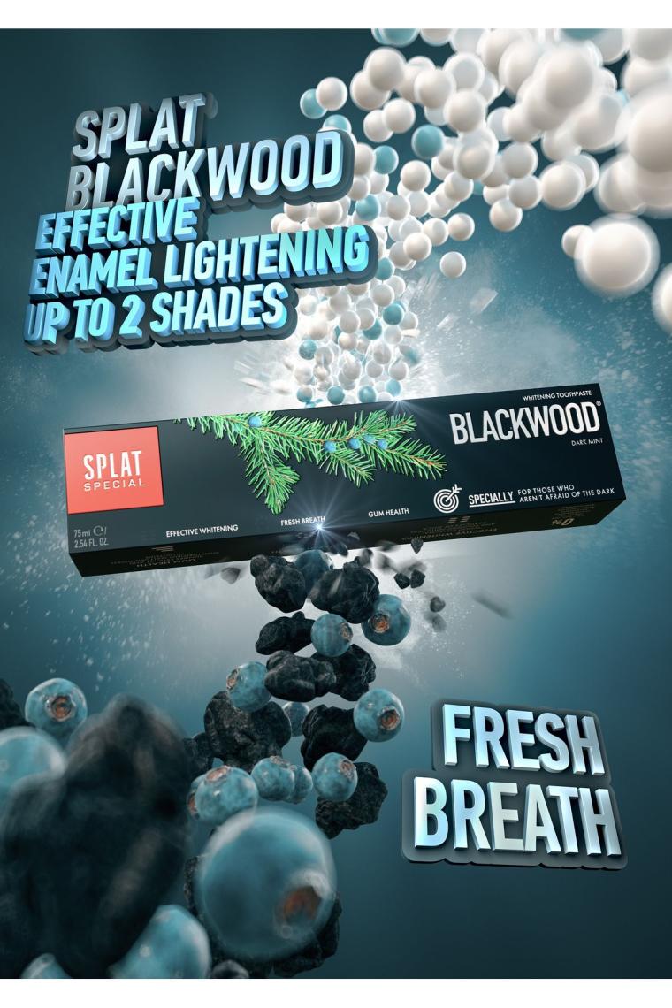 Splat Special Blackwood Diş Macunu 75 ml 5'li