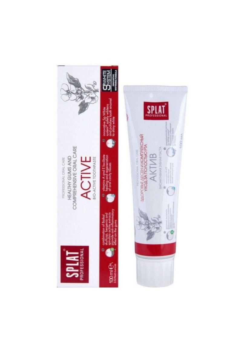 Splat Professional Active 100 ml Sağlıklı Diş Eti ve Ağız Bakım Diş Macunu