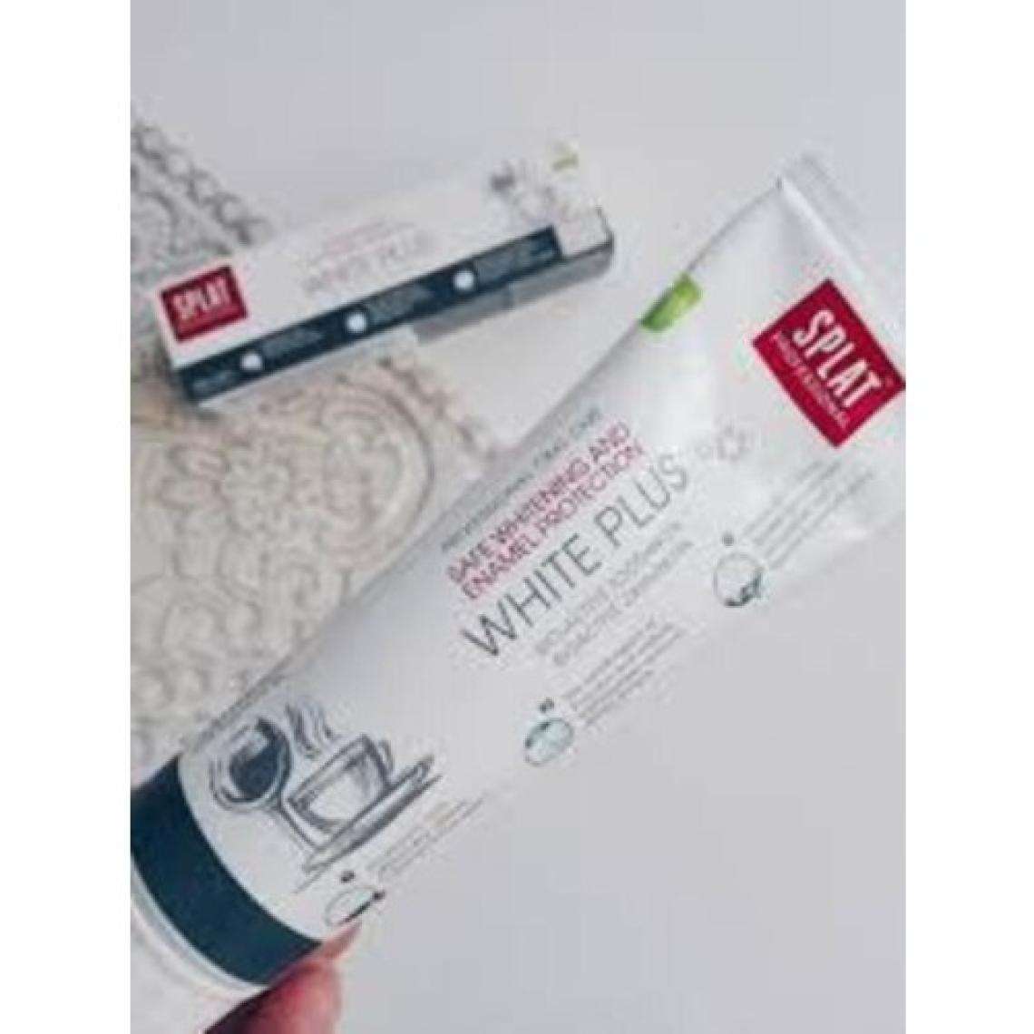 SPLAT Professional White Plus 100 ml - Mine Koruması Ve Beyazlatma Diş Macunu x 3 Adet