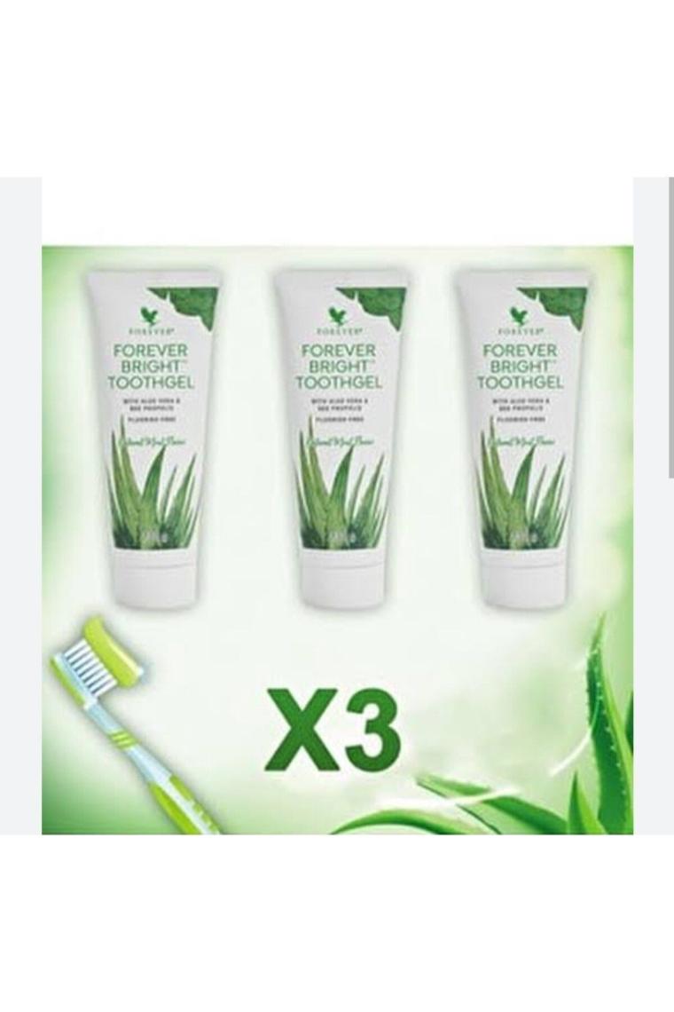 Forever Living Forever Diş Macunu Bright Toothgel 3 Lü Set Diş Macunu Bright Toothgel 3 Lü