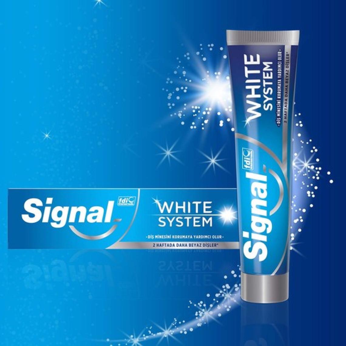 Signal White System Beyazlatıcı Sistem Diş Macunu 75 ml