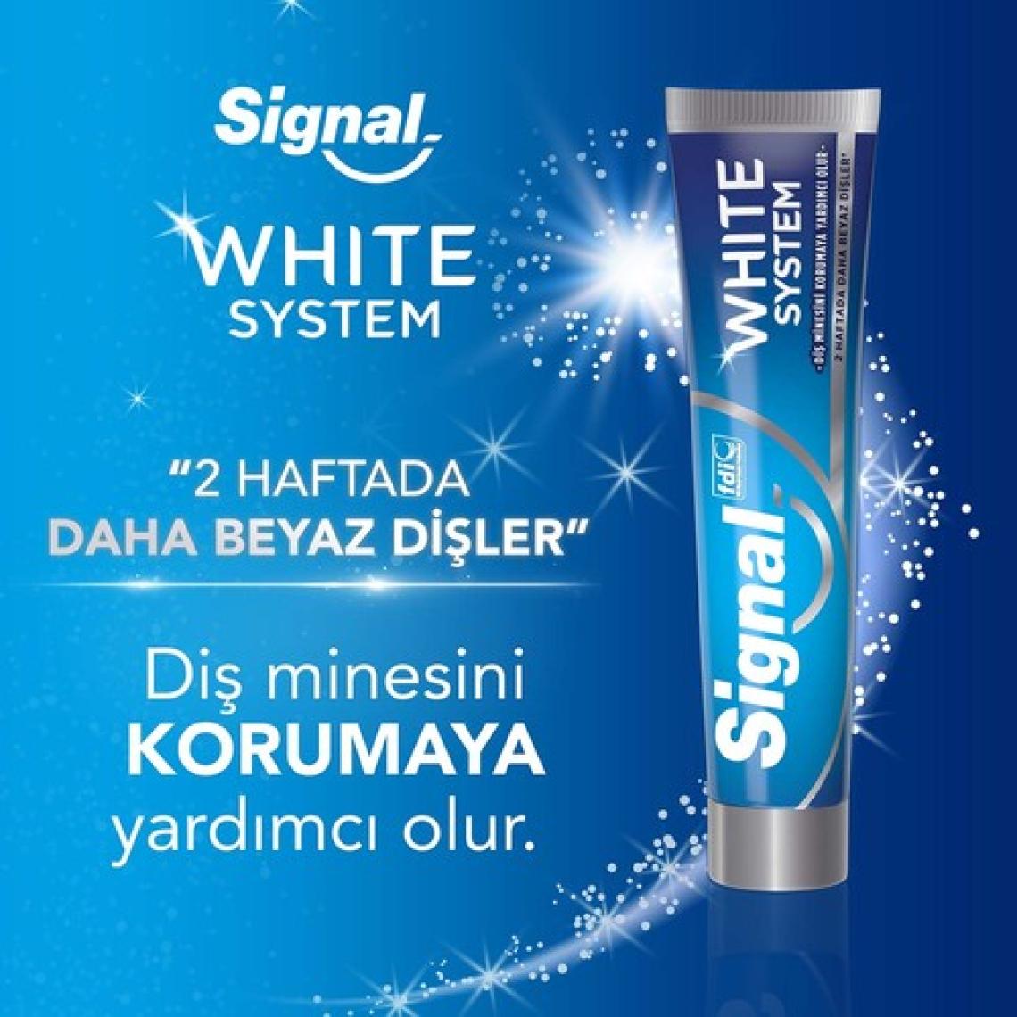 Signal White System Beyazlatıcı Sistem Diş Macunu 75 ml