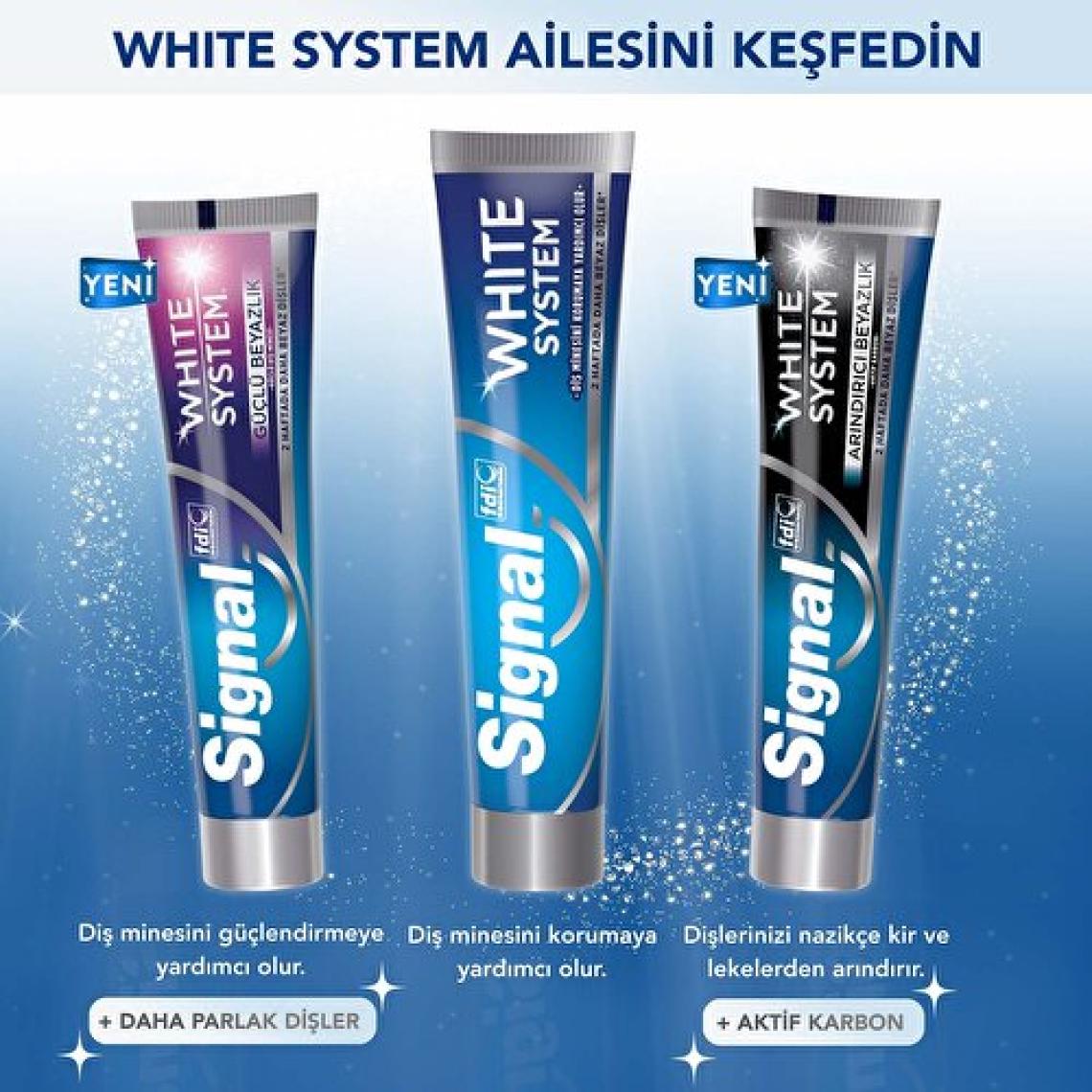 Signal White System Beyazlatıcı Sistem Diş Macunu 75 ml
