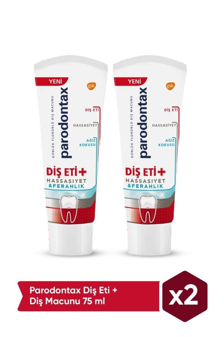 Diş Eti + Diş Macunu 75 ml x 2 Adet
