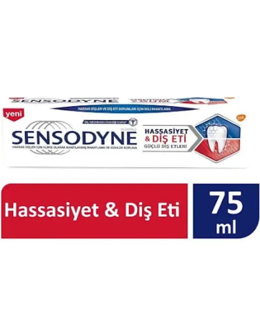 Sensodyne Hassasiyet ve Diş Eti Diş Macunu 75 ml