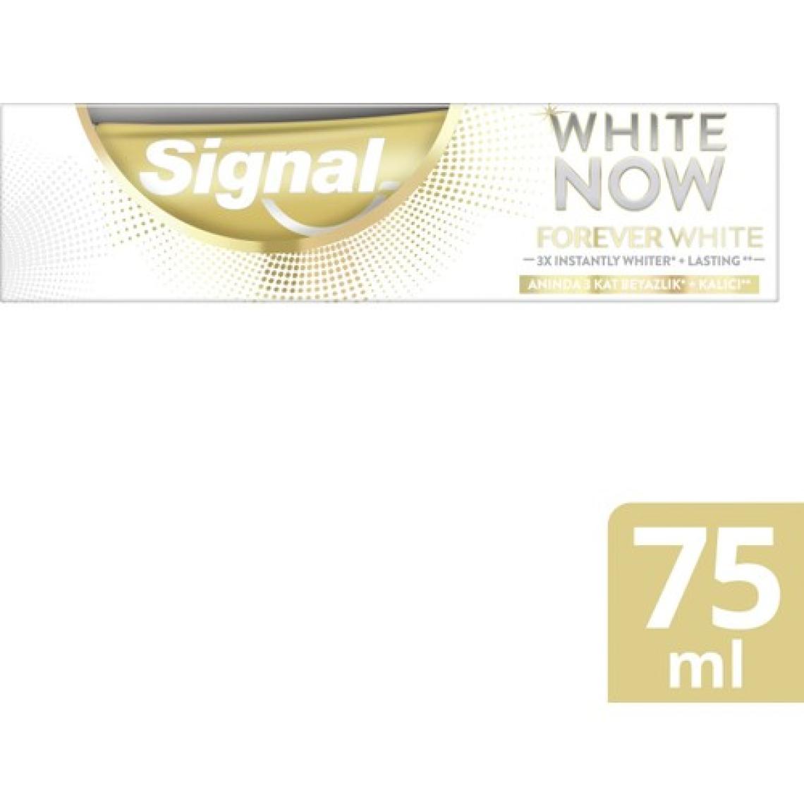 Signal White Now Forever White 3 Kat Beyazlık 75 ml Diş Macunu