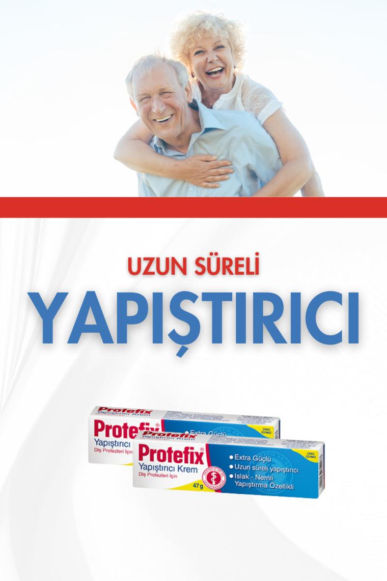 Genel Protefix Diş Protezleri Için Extra Güçlü Yapıştırıcı Krem 47GR 4009932622133