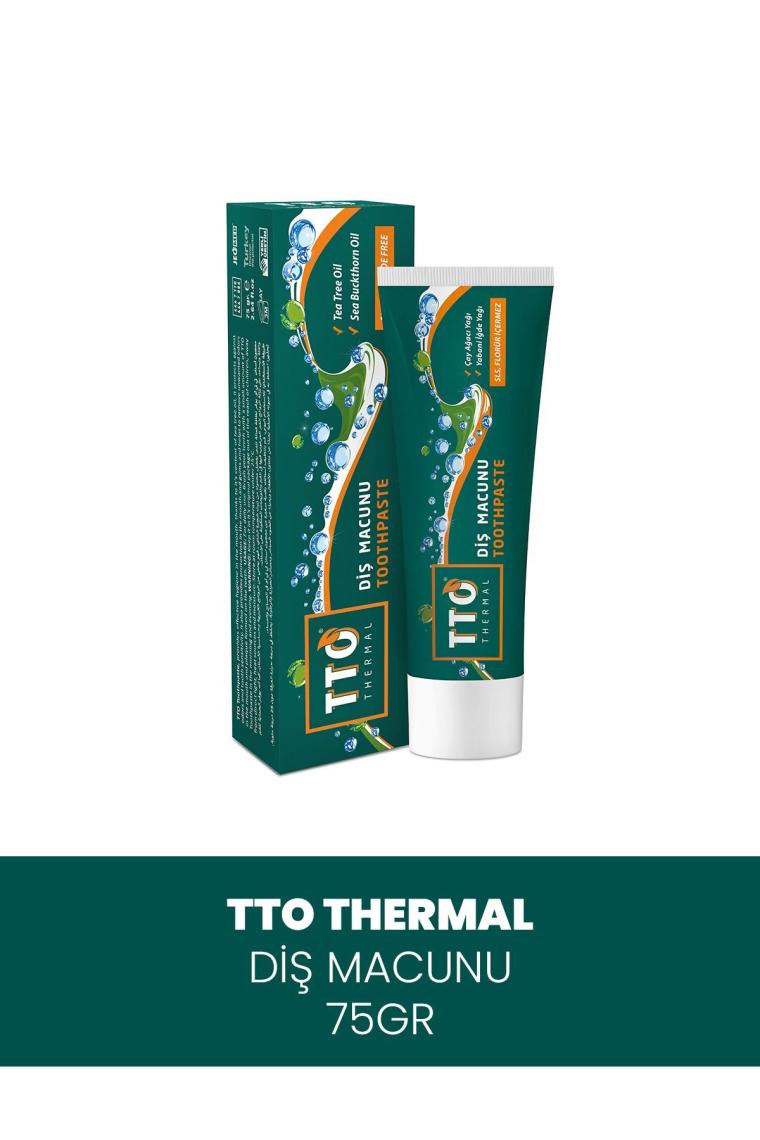 TTO Florürsüz Diş Macunu 75 ml