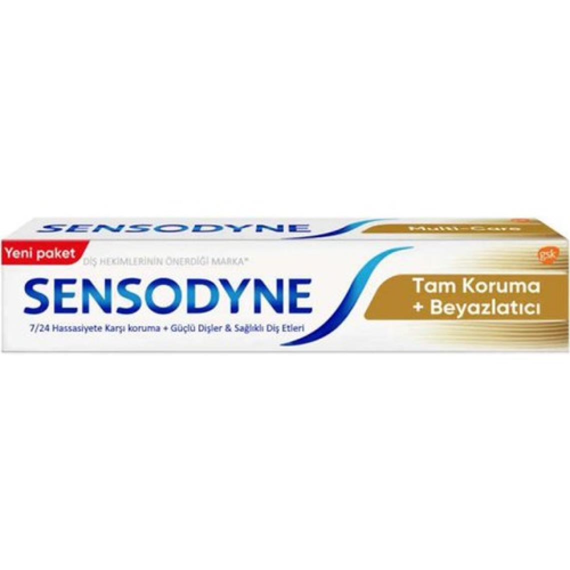 Sensodyne Tam Koruma Beyazlatıcı Florürlü Diş Macunu 75 ml