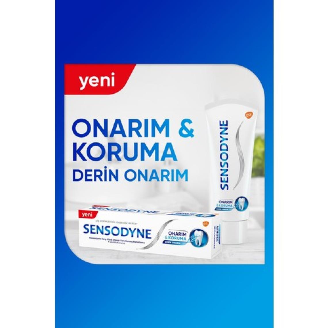 Sensodyne Onarım ve Koruma Naneli Diş Macunu 75ml​