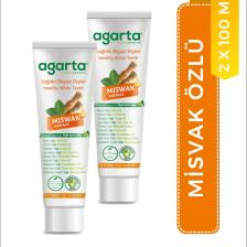 Agarta Doğal Misvak Özlü Diş Macunu 100 ml x 2 Adet