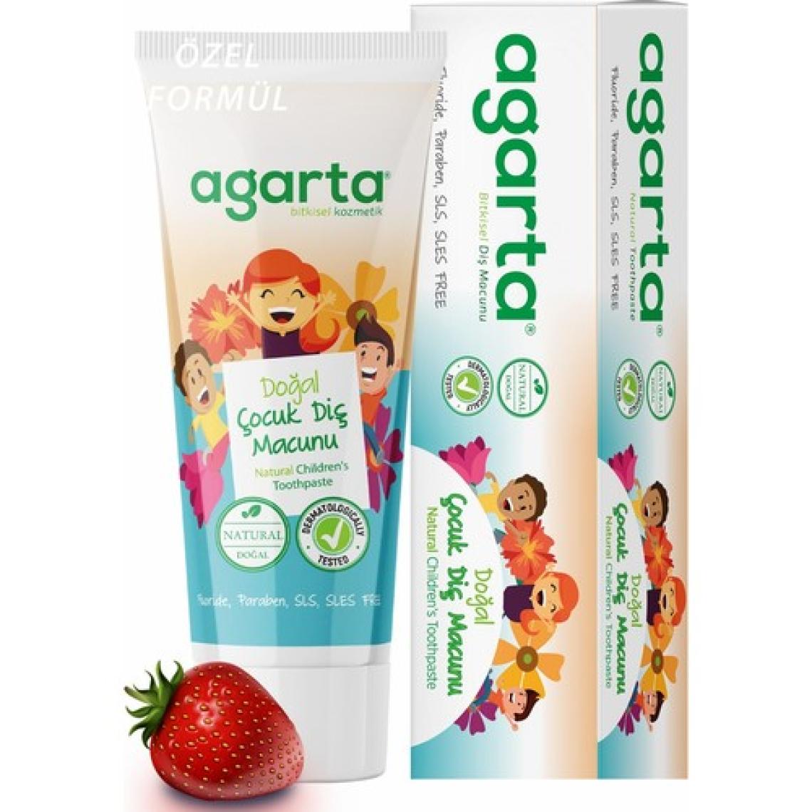 Agarta Doğal Çocuk Diş Macunu 75 Ml