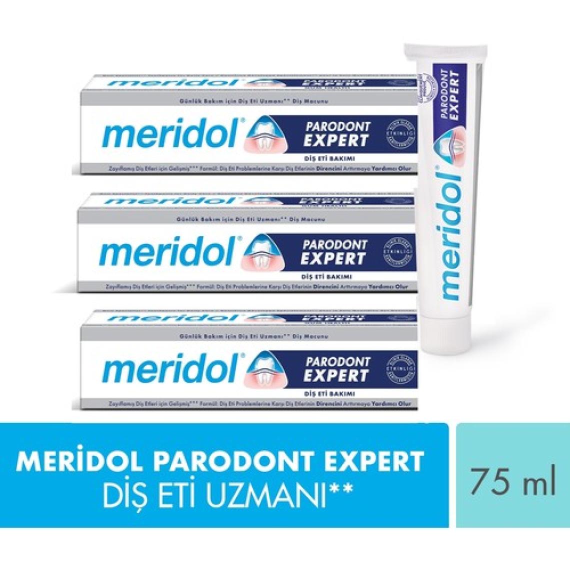 Meridol Parodont Expert Diş Macunu 75ML 3ADET