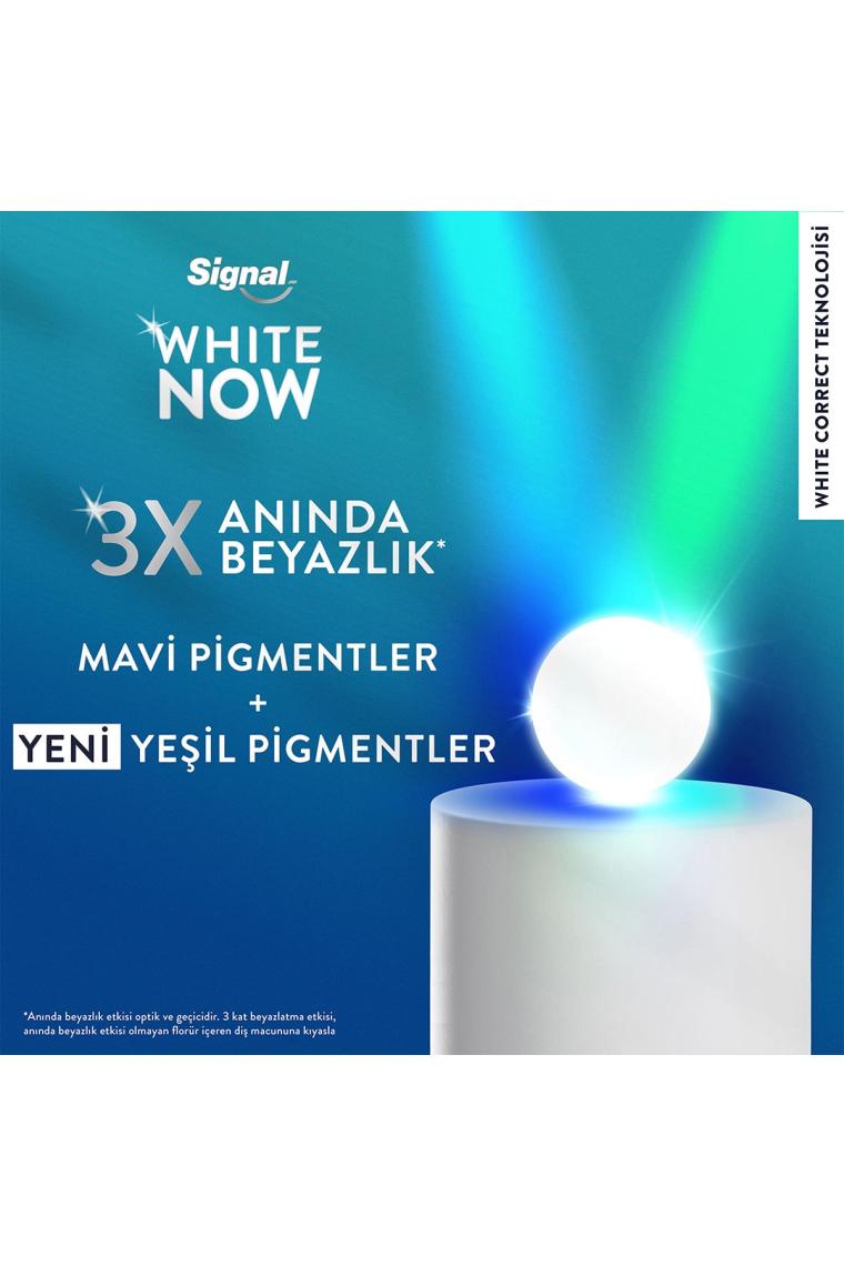 Signal Diş Macunu White Now Extra Fresh 75 Ml. (2'Li)