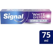 Signal White System Diş Macunu Güçlü Beyazlık Güçlü Diş Minesi 75 ml