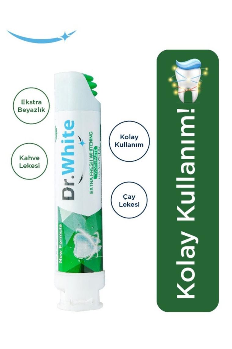 Dr. White Diş Macunu - Extra Fresh Whitening - 100 ml