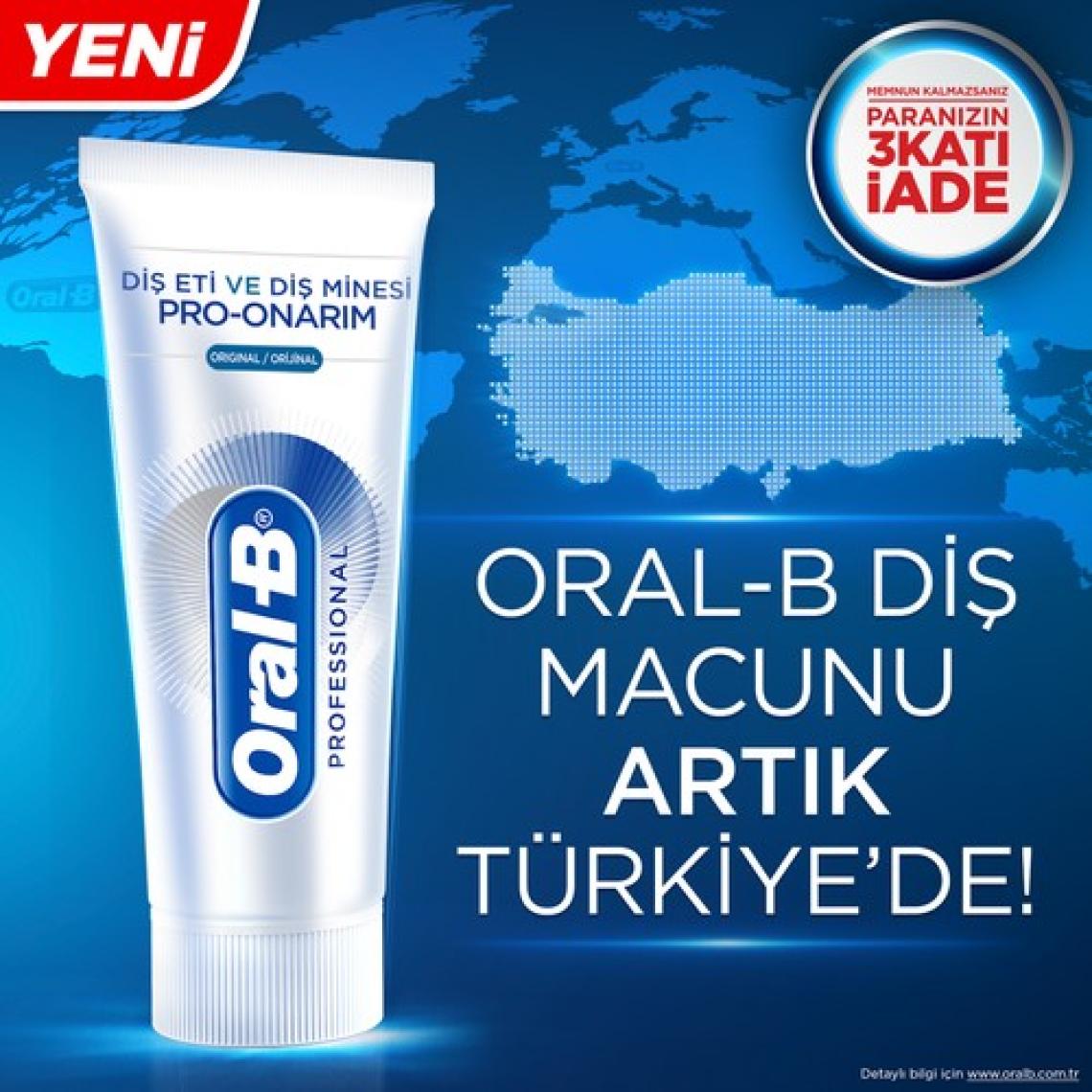 Oral-B Diş Eti ve Diş Minesi Pro-Onarım 50 ml Diş Macunu