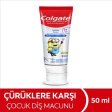 Colgate Minions 6 Yaş+ Çürüklere Karşı Etkili Çocuk Diş Macunu 50 ml