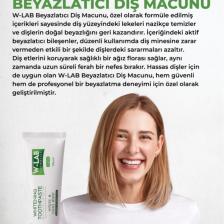 W-Lab Kozmetik Beyazlatıcı Diş Macunu 100 ml