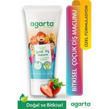 Agarta Çocuk Diş Macunu - Doğal İçerik, SLS ve Paraben İçermeyen, 75 ml, Türkiye Üretimi