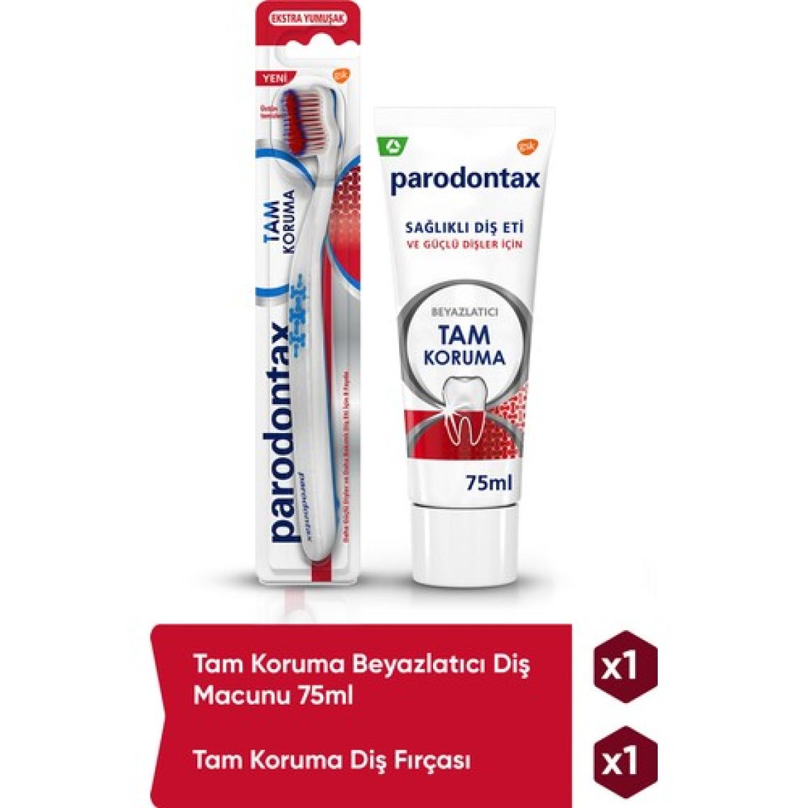 Parodontax Diş Macunu 75 Ml + Diş Fırçası Ekstra Yumuşak