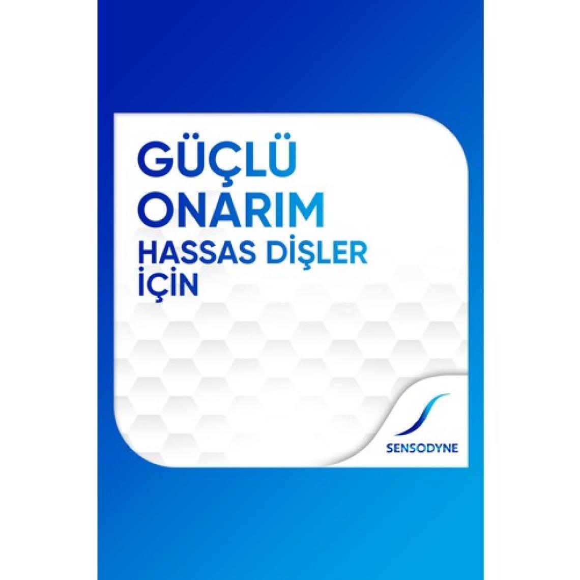 Sensodyne Onarım ve Koruma 75 ml Diş Macunu x 2 Adet + Diş Eti Bakımı Fırça