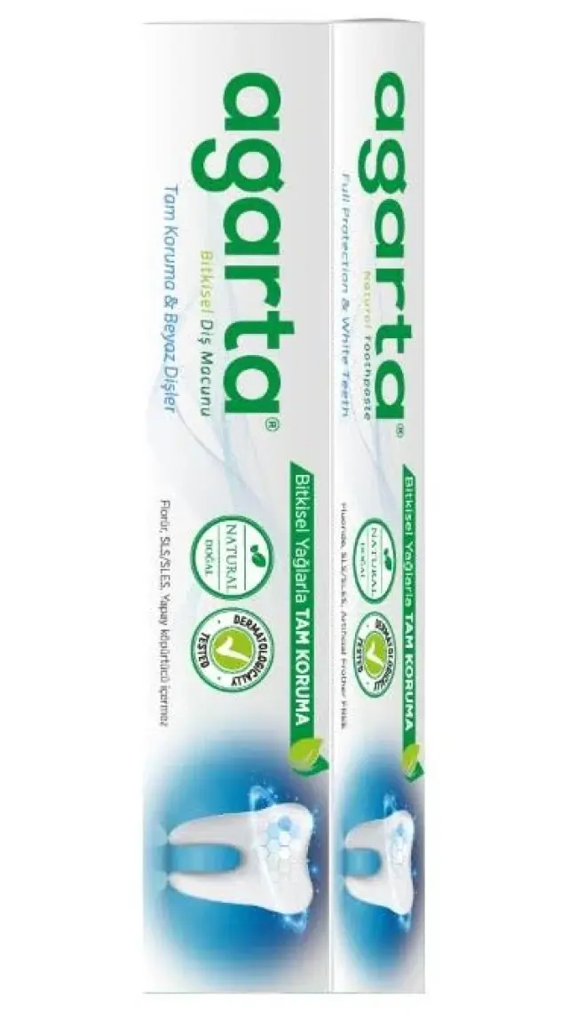 Agarta Doğal Bitki Özlü Florürsüz Diş Macunu 100 Ml