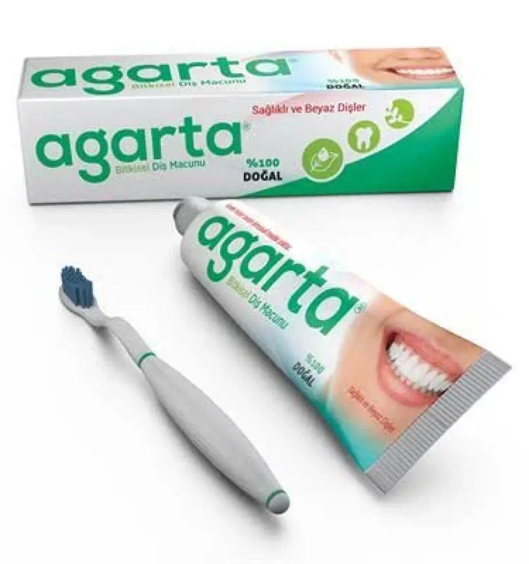 Agarta Doğal Bitki Özlü Florürsüz Diş Macunu 100 Ml