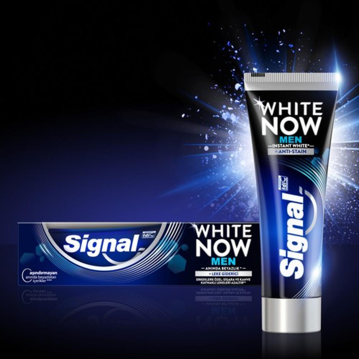 Signal  Diş Macunu  White Now Men Anında Beyazlık  75 ML