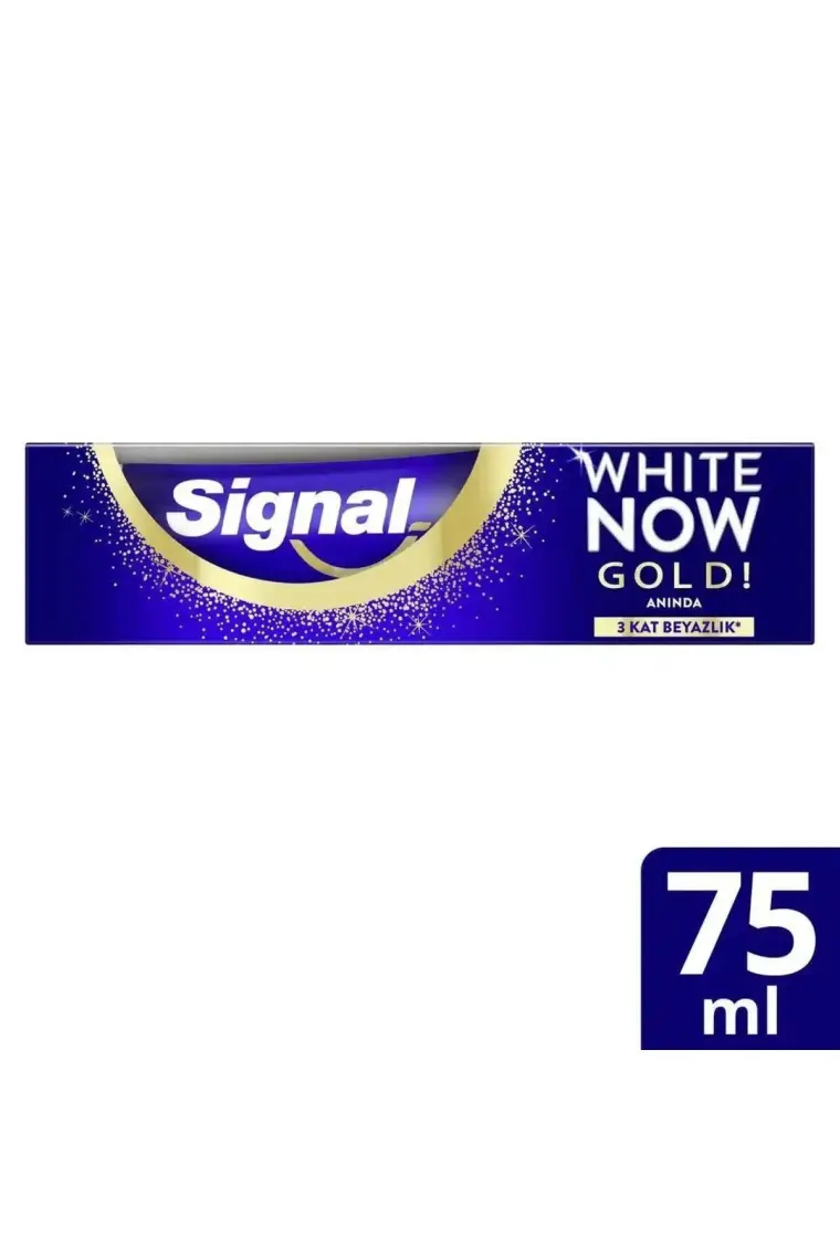 Signal  Dis Macunu  White Now Gold  75 ML