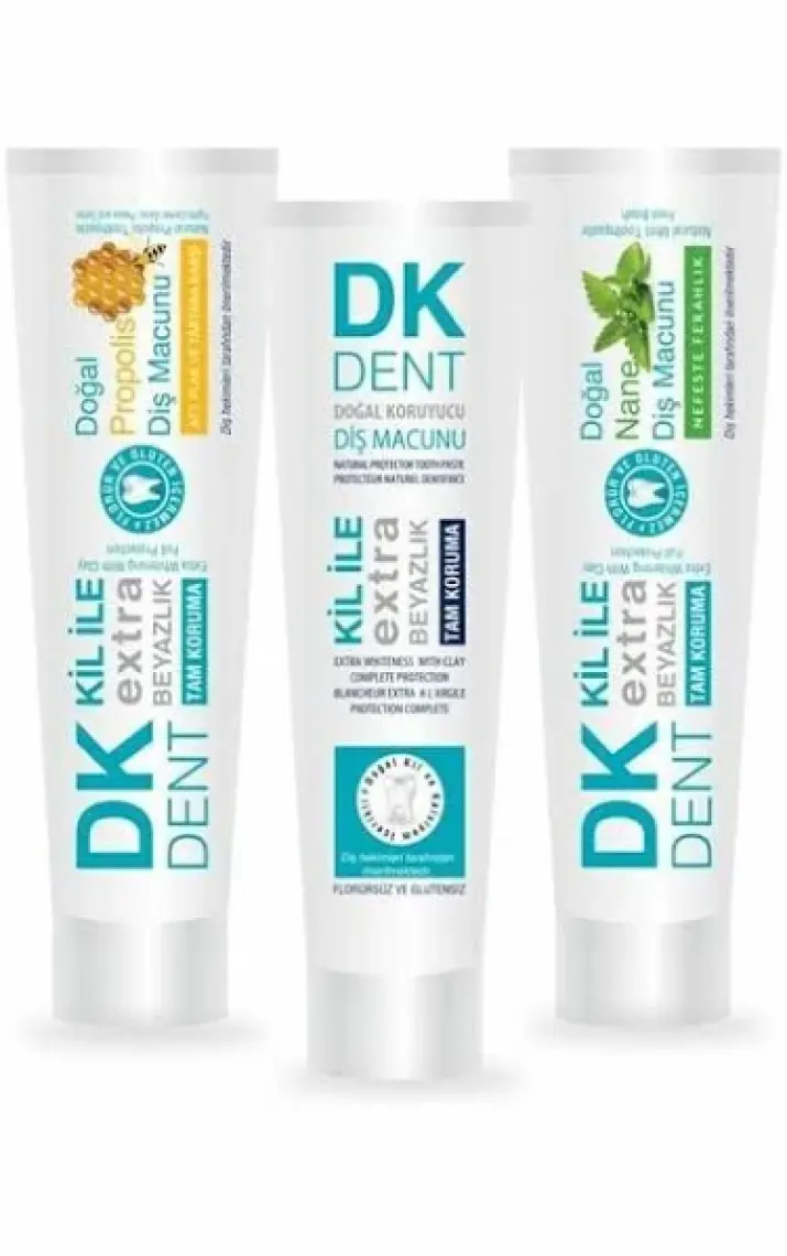 DKDENT Nane Özü Florürsüz Doğal Diş Macunu 100 ml