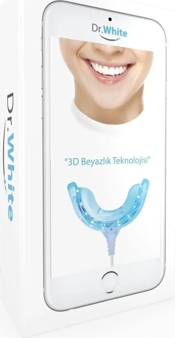 Dr.White Akıllı Diş Beyazlatma 1 Adet Cihaz & 2 Adet Beyazlatma Jeli