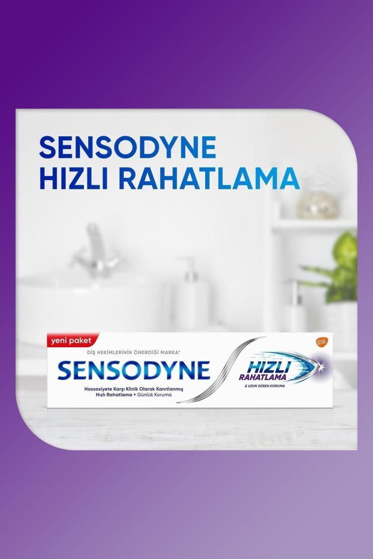 Sensodyne Hızlı Rahatlama Diş Macunu 75 ml