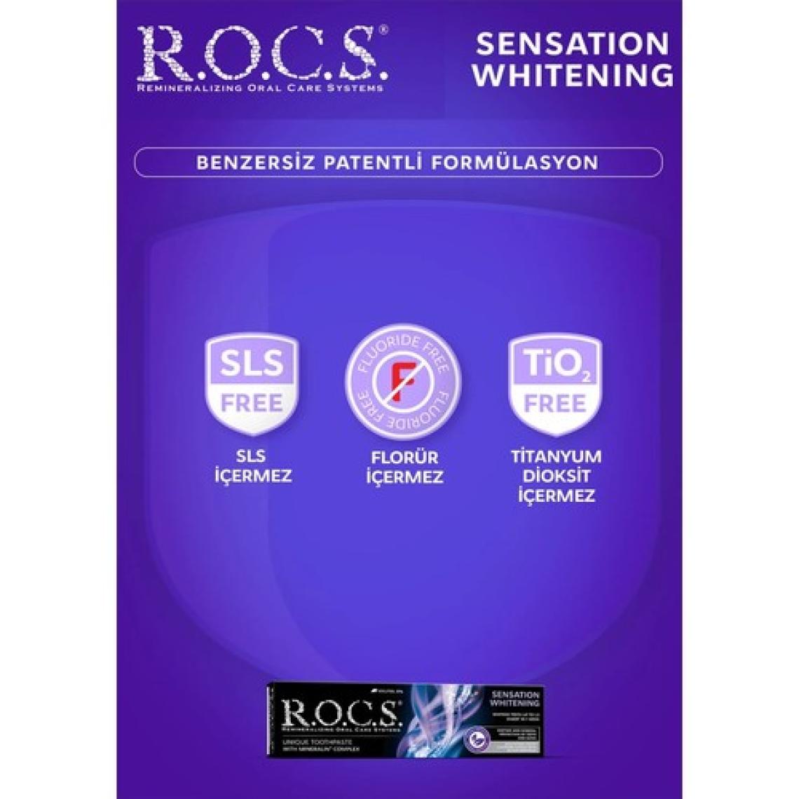 Rocs Sensation Diş Macunu