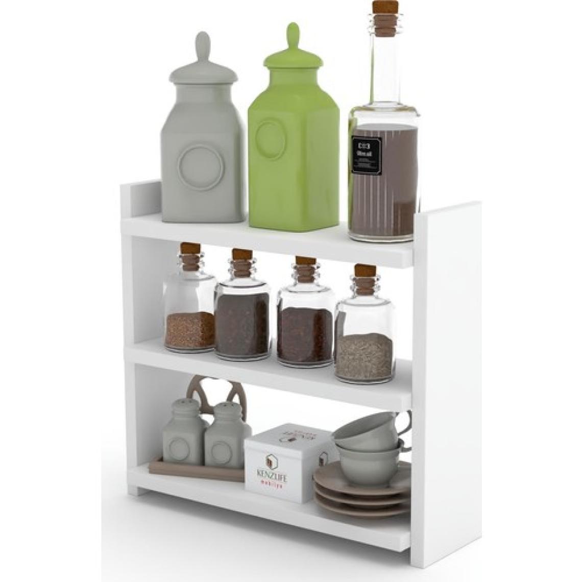 Kenzlife mutfak rafı apti byz 040x15 duvar tezgah