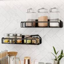 Lamizon Mutfak Kiler Baharatlık Rafı Kupa Bardak Kavanoz Düzenleyici Baharat Takımı Organizer (2'li Set)