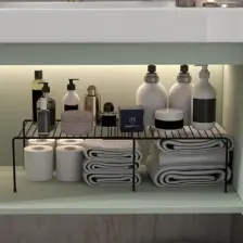 Moniev Genişletilebilir Raf Ayarlanabilir Dolap İçi Düzenleyici Mutfak Düzenleyici Banyo Düzenleyici