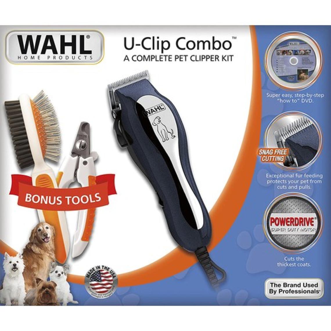 Wahl Animal U-Clip Combo Evcil Hayvan Bakım Kiti 1375-0460