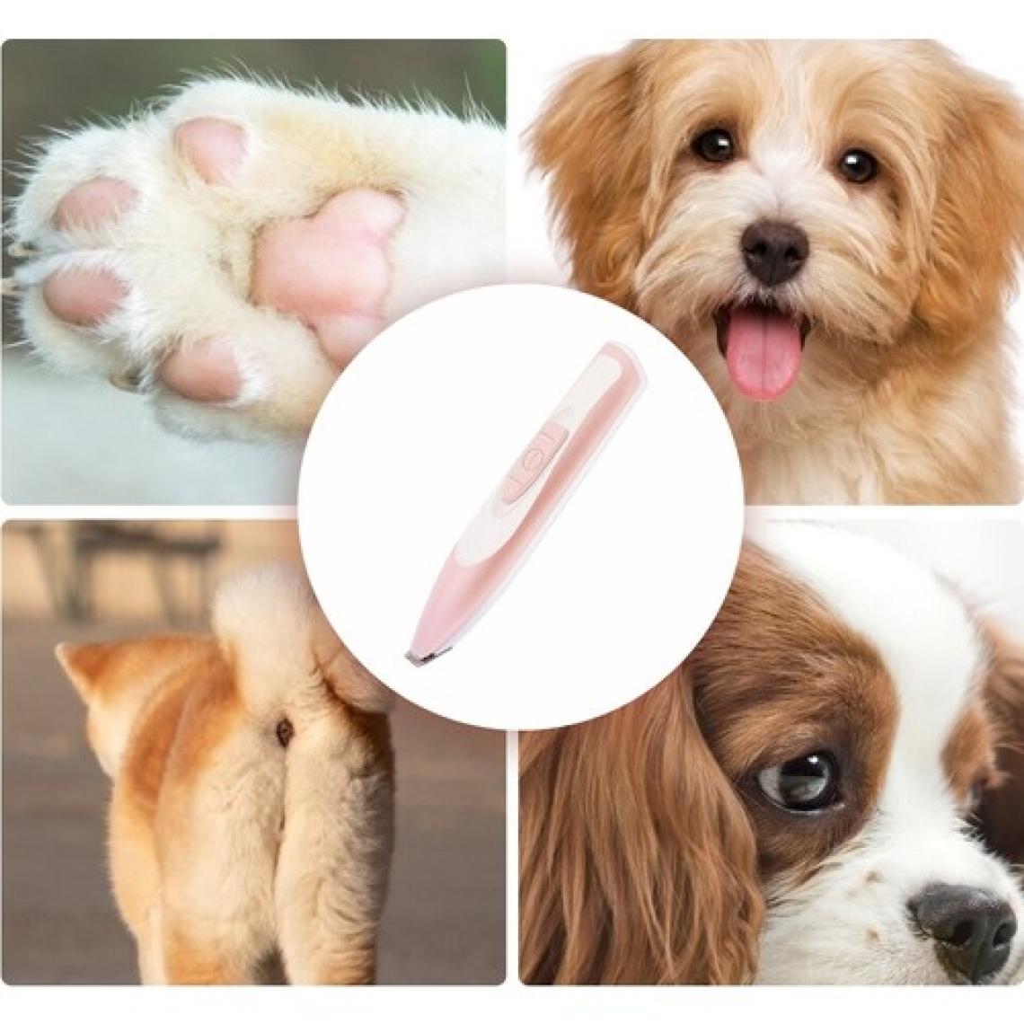 Pet Köpek Saç Bakım Düzeltici Köpek Kedi Yüz Ayak Kulak Popo Saç Tıraş Makinesi Profesyonel Kuaför Kesme Makinesi Şarj Makinesi Düşük Noi