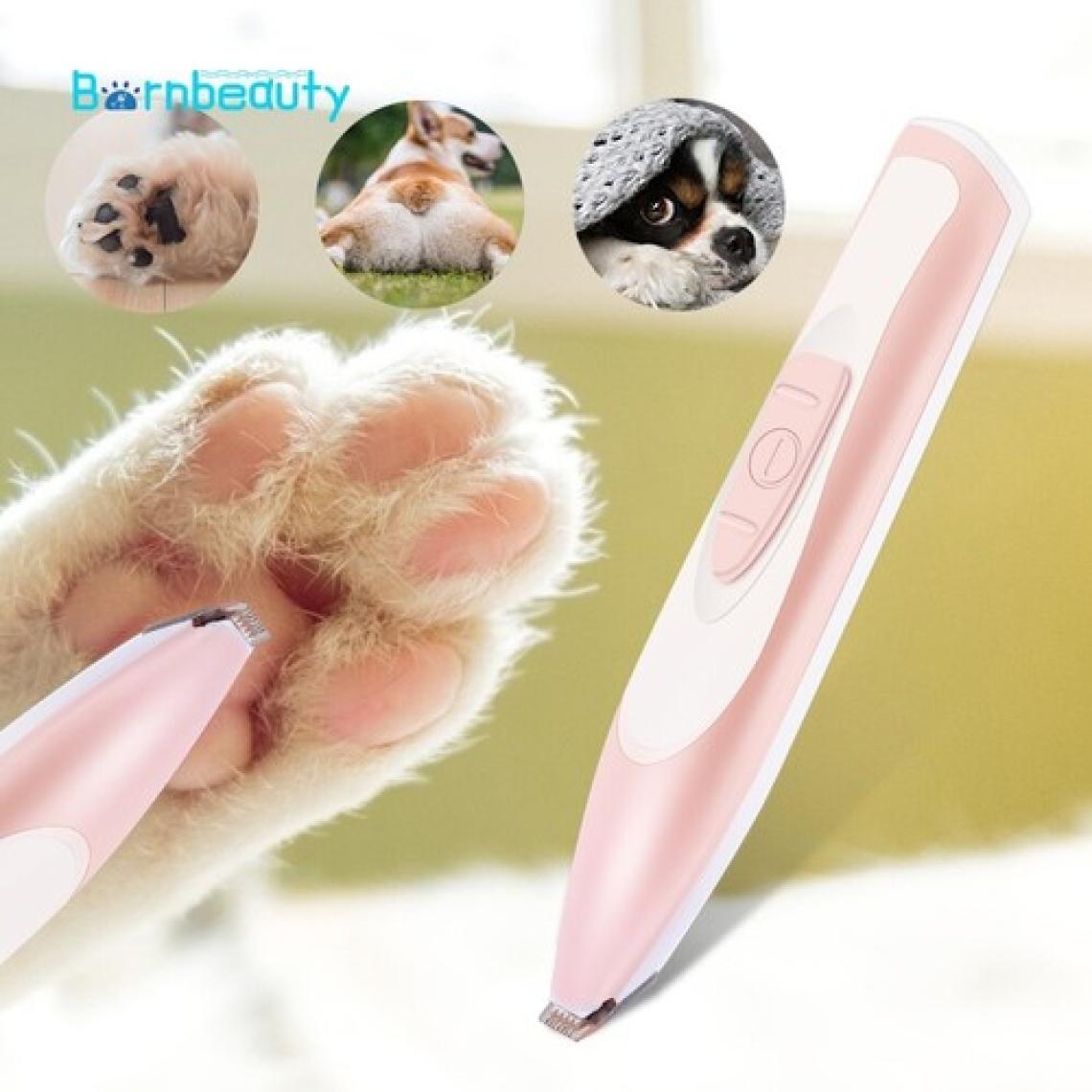 Pet Köpek Saç Bakım Düzeltici Köpek Kedi Yüz Ayak Kulak Popo Saç Tıraş Makinesi Profesyonel Kuaför Kesme Makinesi Şarj Makinesi Düşük Noi